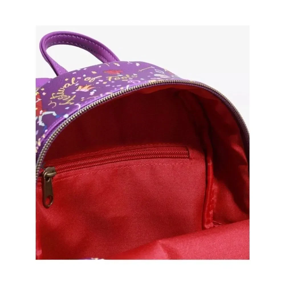 Loungefly Disney Hunchback of Notre Dame Festival of Fools Mini Backpack New